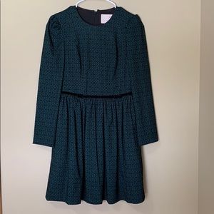 Gal Meets Glam Jacquard Dress